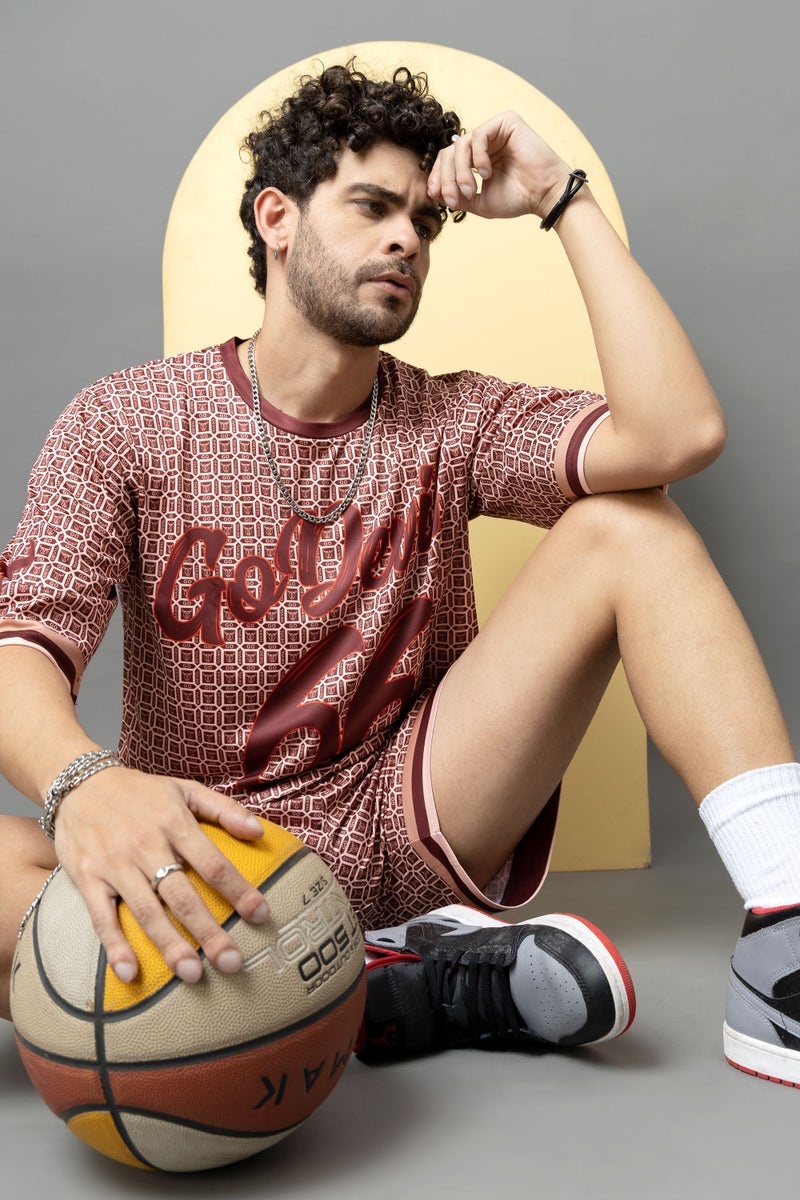 Go Devil 66 Printed Graphic Co-Ord Set For Men - Image 3